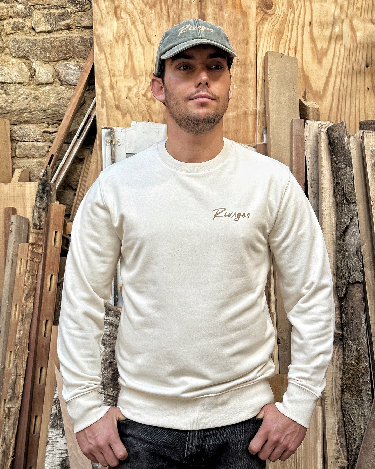 Le Sweat-Shirt RIVAGES - Crème