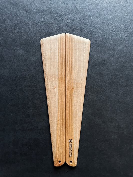 La Paire de Spatules de Cuisine T4 RIVAGES - Erable Sycomore #041P