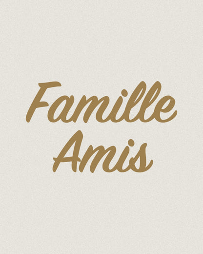 Cours Famille / Amis