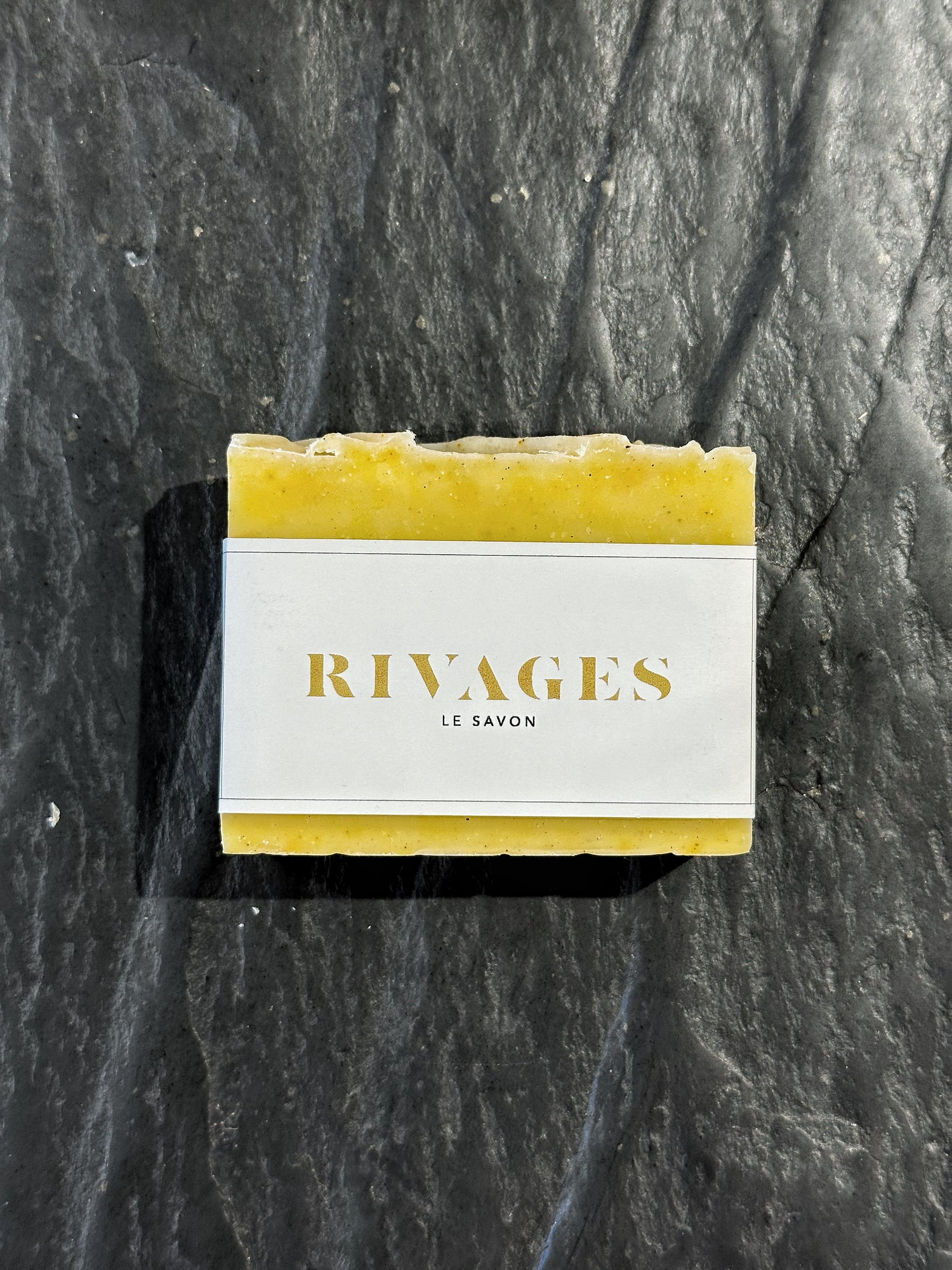 Savon artisanal RIVAGES citronnelle naturel et biodégradable fabriqué en Bretagne