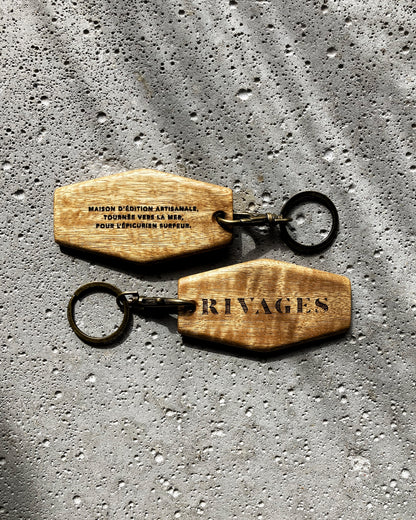Écaille le Porte-clef  Bois / RIVAGES
