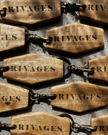 Écaille le Porte-clef  Bois / RIVAGES